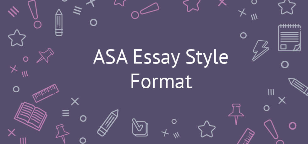 what is asa format