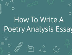 poetry analysis essay