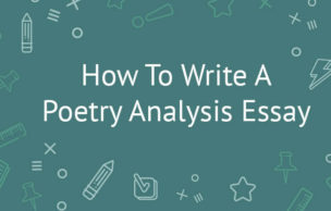 How To Write A Poetry Analysis Essay