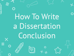how to write a dissertation conclusion