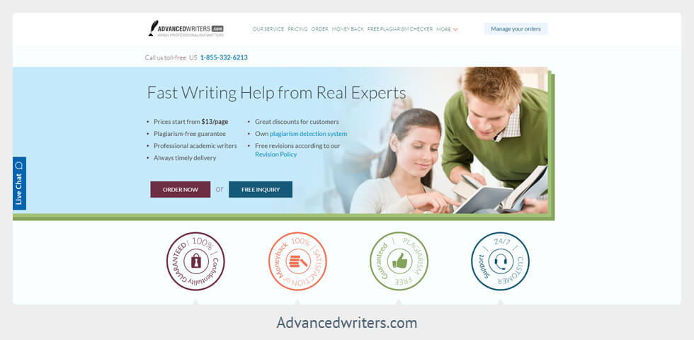 advancedwriters.com review