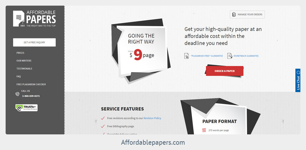 affordablepapers.com review