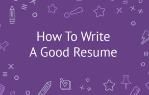 How To Write A Good Resume