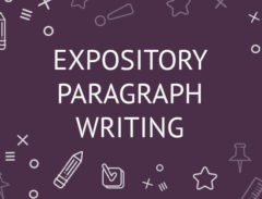 expository paragraph writing