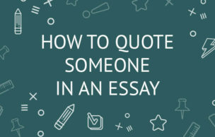 How to Quote Someone in an Essay