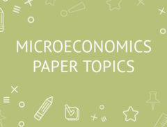 microeconomics paper topics