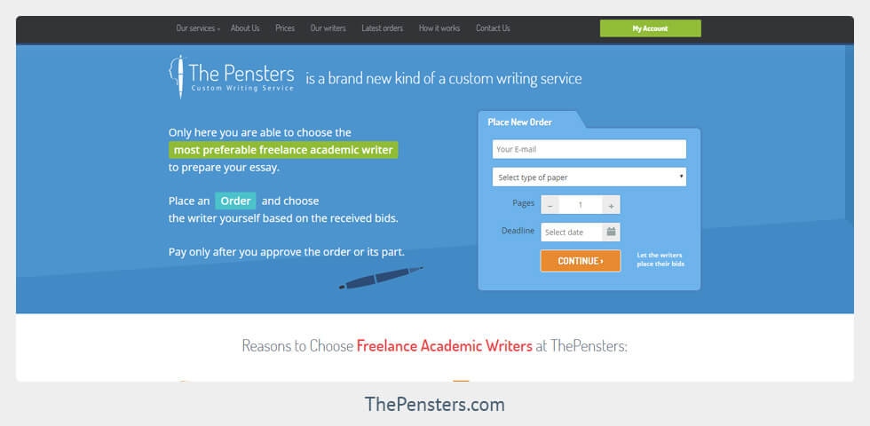 thepensters.com review