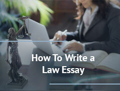 how to write a law essay