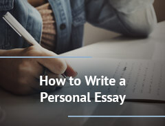 How to Write a Personal Essay