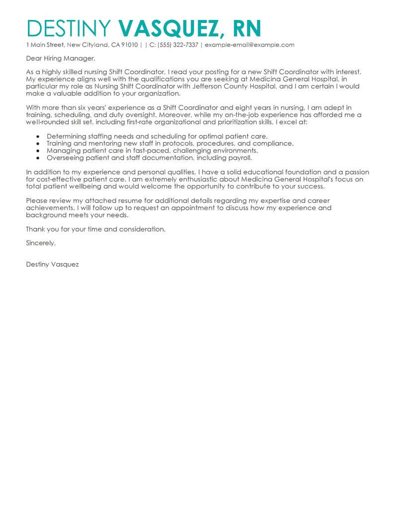 Admissions Coordinator Cover Letter from eliteessaywriters.com