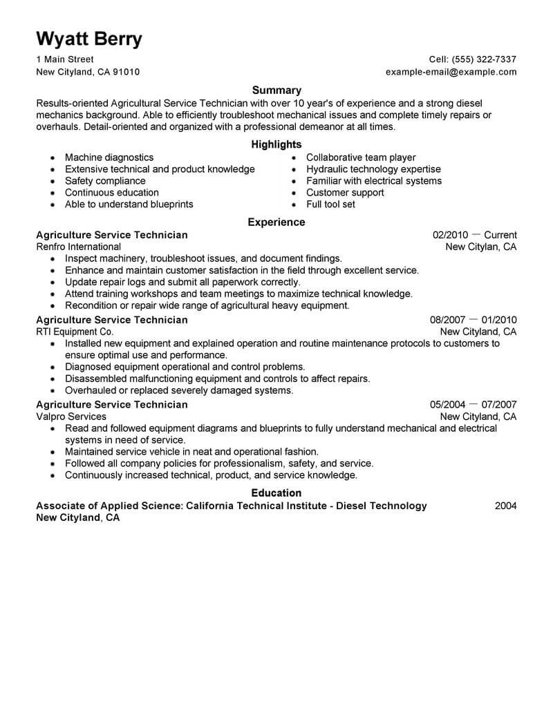 Technical professional resume writing services