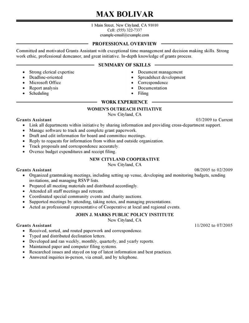 Online professional resume writing services for military