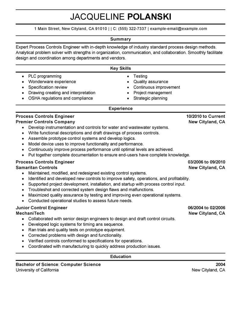 Engineering resume writing service