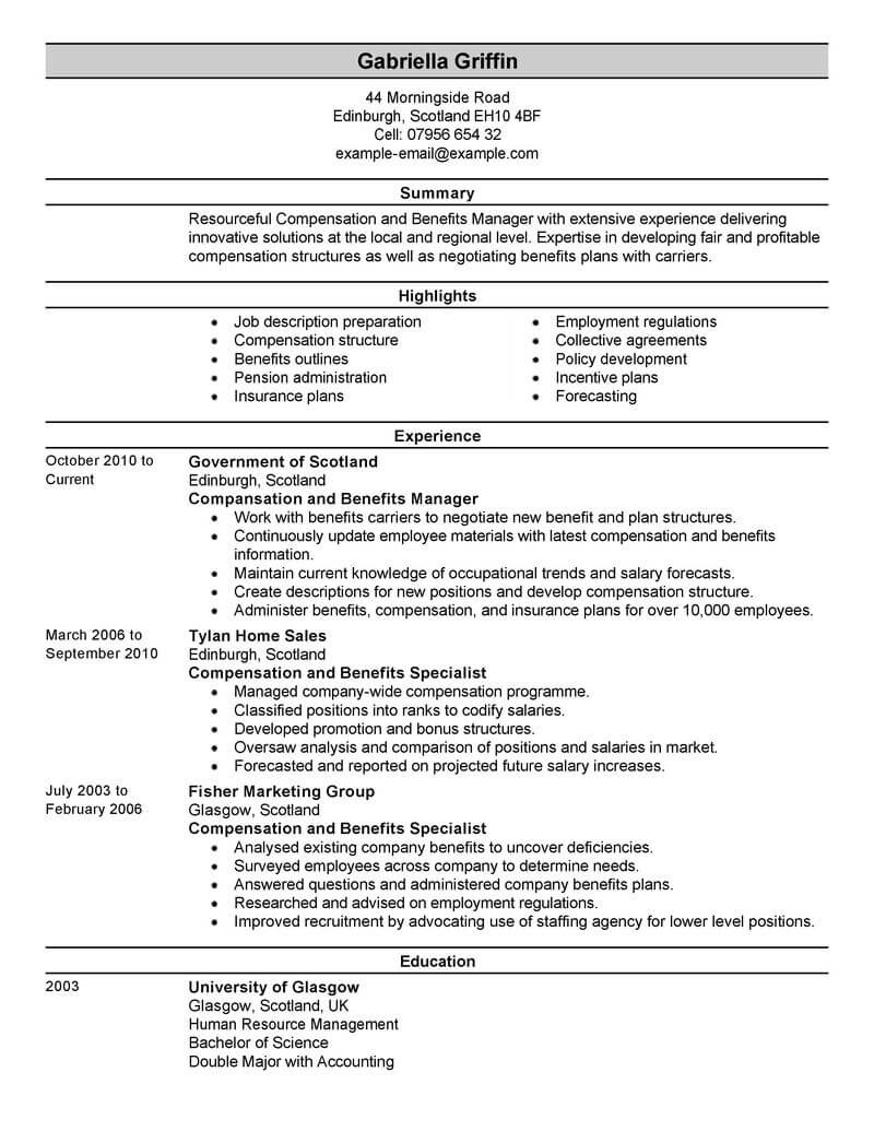 resume help you with